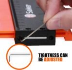 Saker Contour Gauge Tool for Woodworking & DIY, Profile Gauge with Lock, Accurate Shape Duplicator for Flooring, Tile, Trim & Home Improvement Projects - Image 5
