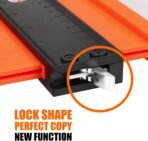 Saker Contour Gauge Tool for Woodworking & DIY, Profile Gauge with Lock, Accurate Shape Duplicator for Flooring, Tile, Trim & Home Improvement Projects - Image 3